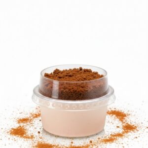 Hangop met speculaaskruiden en bastognekruimels