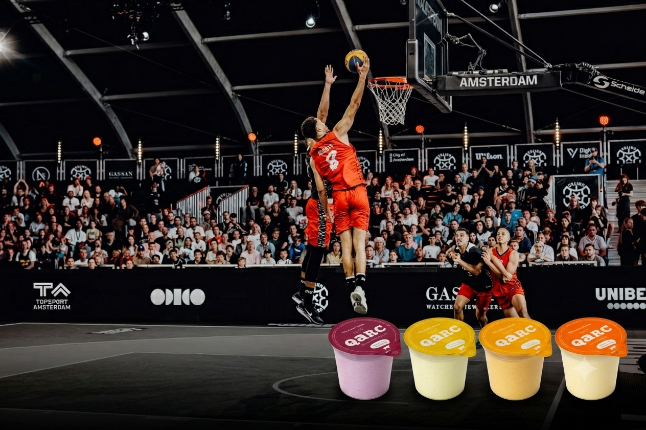 sportkwark bij FIBA basketbal
